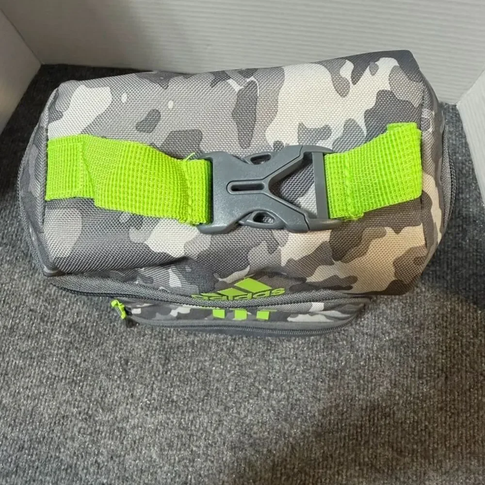 Adidas Green Gray Lunch Bag Camo